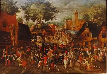 Fête paysanne ou Kermesse (c. 1629)Musée des beaux-arts de Quimper.