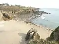 La plage de la Roche Percée 1.