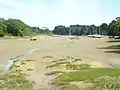 L'Anse de Kerambreton, annexe de l'Anse du Moulin à Mer, à marée basse.