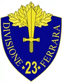 Image illustrative de l’article 23e division d'infanterie Ferrara