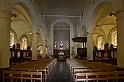 L'intérieur de la basilique.