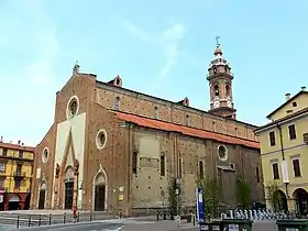 La cathédrale de Saluces.