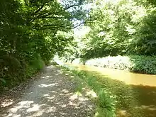 Le canal de Nantes à Brest à Glomel