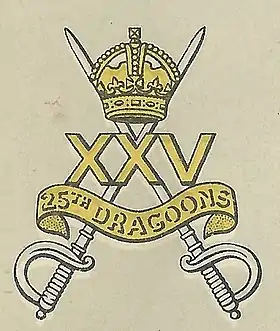 Image illustrative de l’article 25th Dragoons