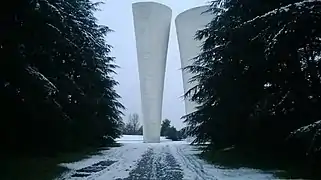 Entrée nord du parc.