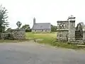 La chapelle Ar Sonj, vue d'ensemble de l'enclos