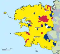 Candidat arrivé en tête au 1er tour par commune.  Emmanuel MacronMarine Le PenJean-Luc MélenchonDeux à égalité