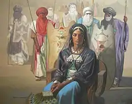 La Reine Tin Hinan, par Hocine Ziani.