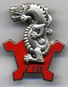Insigne de la 2e compagnie du 43e régiment d'infanterie (vers 2004)