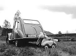 Citroën 2 CV de 1960.