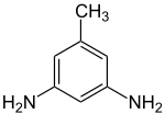 Structure du 3,5-Diaminotoluènel