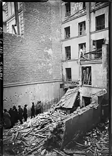 Bombardement de mars 1918.