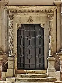 Détail de la photo précédente (porte de l'escalier d'Assézat).