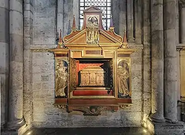 Châsse de sainte Victoire et saint Aciscle, basilique Saint-Sernin, Toulouse.