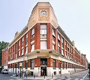 La poste du quartier St Aubin de Toulouse.