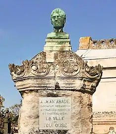 Monument à Jean Abadie par Alexandre Falguière