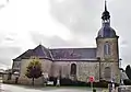 L'église paroissiale Saint-Ouen vue du côté sud.