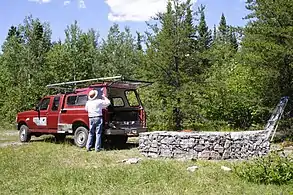 Tacon Site de la biodiversité en cours de réalisation.