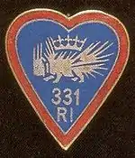 Insigne du 331e RI.