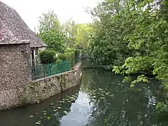 Le Loir, la Vivonne de Marcel Proust, à Illiers-Combray.