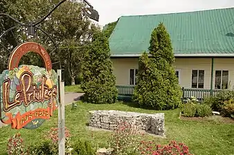 Le Tacon Site de la Gastronomie installé au restaurant gastronomique Le privilège à Chicoutimi.