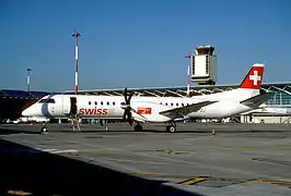 Saab 2000 de Swiss en 2011.