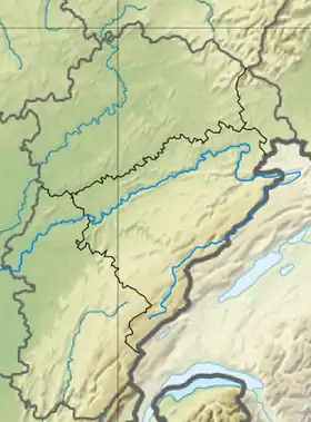 Voir sur la carte topographique de Franche-Comté