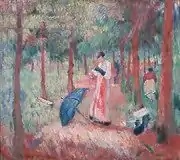 L'allée rose (1912), collection de The Phoebus Foundation.