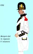 3e régiment d’infanterie de ligne de 1792 à 1794