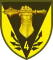 Insigne de la 4e brigade blindée (jusqu'en 2022)