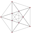 Projection orthogonale d'un 5-cellules rectifié (en)