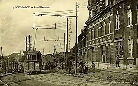 Image illustrative de l’article Ligne de tramway de Maubeuge à Hautmont (via Sous-le-Bois)