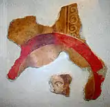 Fresque romaine (Ier ou IIe siècle)