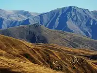 Paysage du versant sud du col de Sélim.