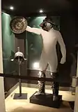 Réplique d'une armure de gladiateur