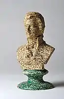 Jiří Kolář, W.A. Mozart (60s), chiasmage, collaged object