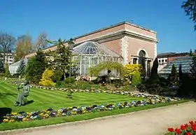 L'orangerie du jardin botanique de Louvain.