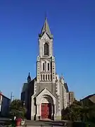 L'église Notre-Dame-de-Bon-Secours.