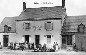 Le café de la Place vers 1920