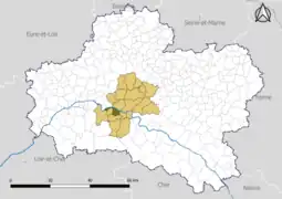 Jargeau dans la communauté de communes des Loges en 2020.