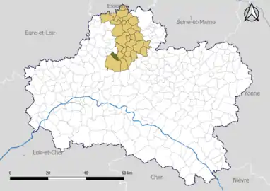 Santeau dans la communauté de communes du Pithiverais en 2020.