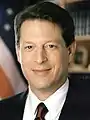 Albert Arnold Gore, dit Al Gore, homme d'affaires et politique américain, vice-président des États-Unis de 1993 à 2001.