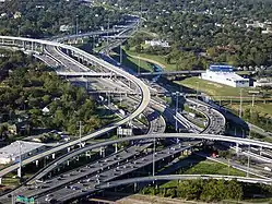 l'échangeur I-10/I-45