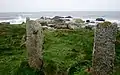 Pointe de la Jument : rochers aux formes modifiées par les hommes pouvant correspondre à un ancien sanctuaire préhistorique.