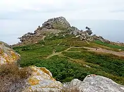 Partie nord-ouest (vue depuis la cote 38)