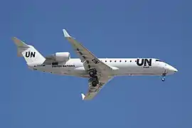 4L-TGG Canadair CRJ.200LR UN United Nations