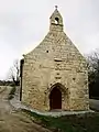 Chapelle Saint-Quirin : façade sud.