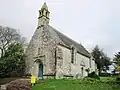 Chapelle Notre-Dame-de-Grâce à Tréavrec, vue extérieure d'ensemble.