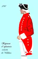 régiment de Waldner de 1767 à 1776