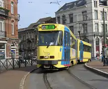 Tram 56 vers Marius Renard à l'arrêt Verboekhoven de Schaerbeek